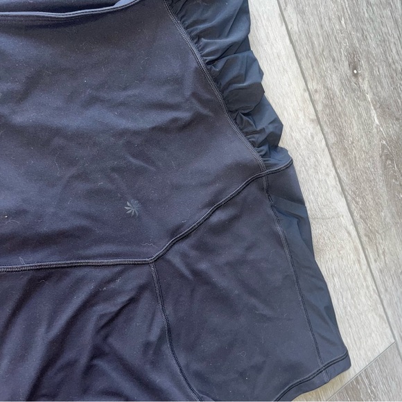 NWT Athleta Mesh Me Up Romper one piece Small Black - Picture 7 of 7